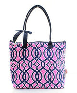 16" Quilted Tote Bag Handbag Purse - Gifts Happen Here