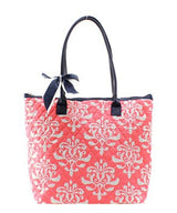 16" Quilted Tote Bag Handbag Purse - Gifts Happen Here