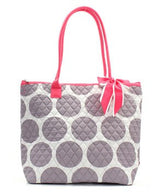 16" Quilted Tote Bag Handbag Purse - Gifts Happen Here