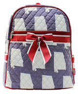 15" Quilted Backpack Bookbag Kids School Tote - Gifts Happen Here