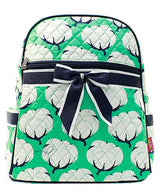 15" Quilted Backpack Bookbag Kids School Tote - Gifts Happen Here