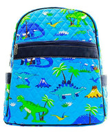 15" Quilted Backpack Bookbag Kids School Tote - Gifts Happen Here