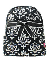 15" Quilted Backpack Bookbag Kids School Tote - Gifts Happen Here