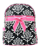 15" Quilted Backpack Bookbag Kids School Tote - Gifts Happen Here