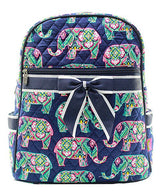 15" Quilted Backpack Bookbag Kids School Tote - Gifts Happen Here