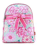 15" Quilted Backpack Bookbag Kids School Tote - Gifts Happen Here