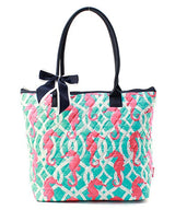 16" Quilted Tote Bag Handbag Purse - Gifts Happen Here