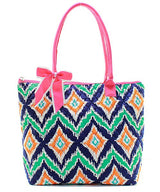 16" Quilted Tote Bag Handbag Purse - Gifts Happen Here