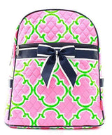 15" Quilted Backpack Bookbag Kids School Tote - Gifts Happen Here