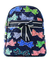 15" Quilted Backpack Bookbag Kids School Tote - Gifts Happen Here