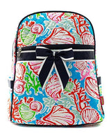 15" Quilted Backpack Bookbag Kids School Tote - Gifts Happen Here