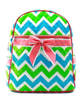 15" Quilted Backpack Bookbag Kids School Tote - Gifts Happen Here