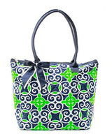 16" Quilted Tote Bag Handbag Purse - Gifts Happen Here